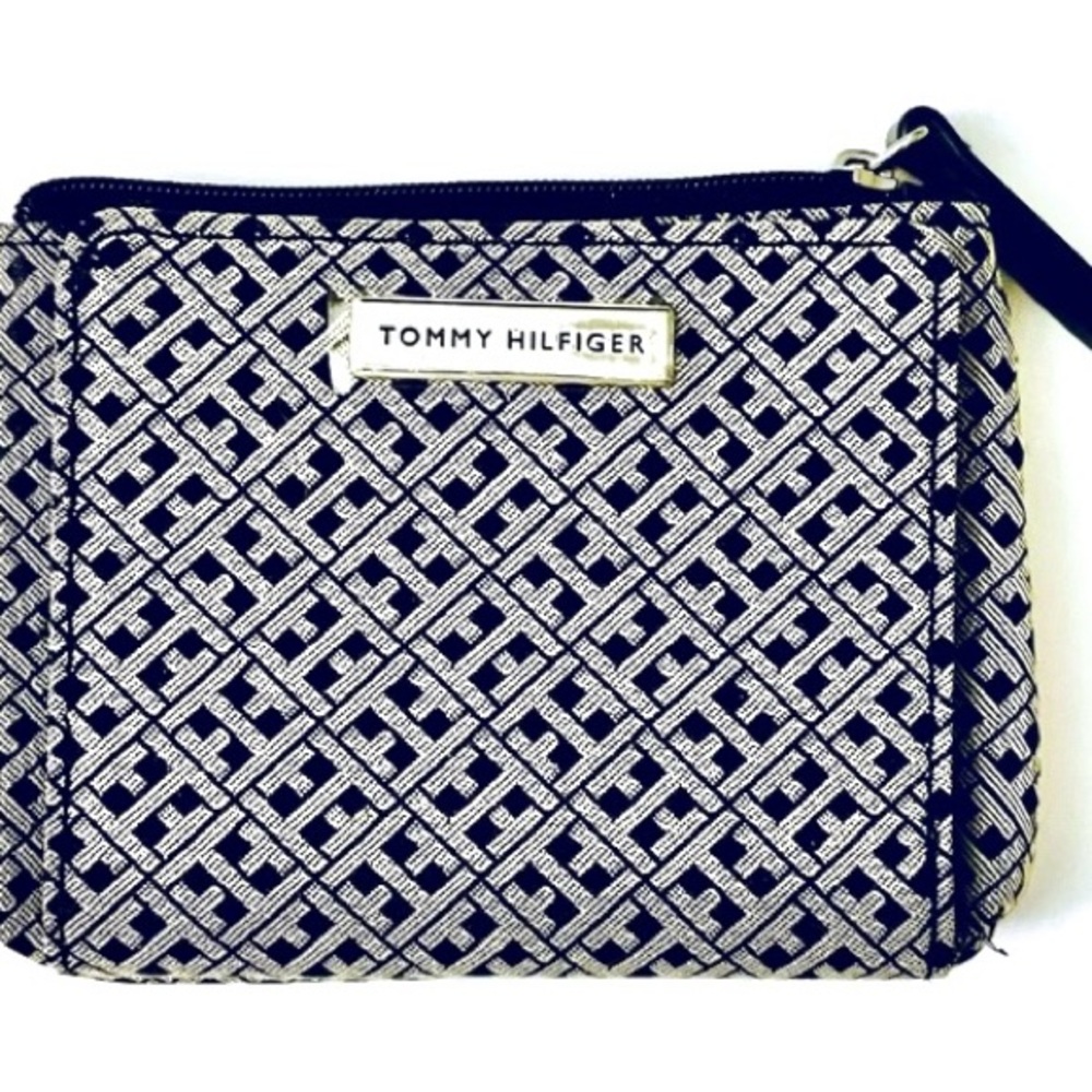 Tommy Hilfiger Wallet, 7 Card Slots Separate Side Pocket for a License